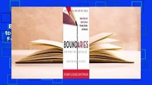 Boundaries: When to Say Yes, How to Say No to Take Control of Your Life  For Kindle