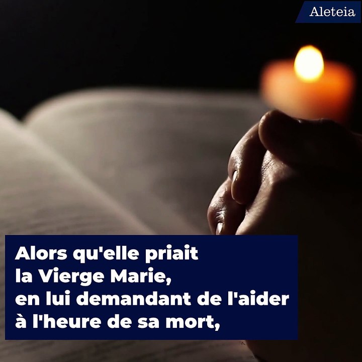 La promesse de la Sainte Vierge à ceux qui récitent trois "Je vous salue Marie" tous les jours