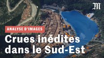 Crues dans les Alpes-Maritimes : les vidéos et les données satellite dévoilent une catastrophe inédite
