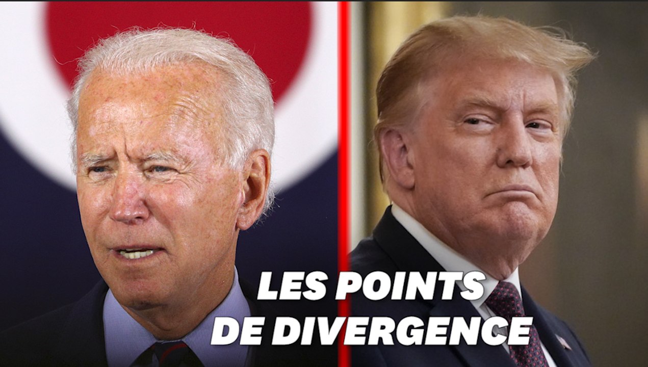 Les cinq dossiers (hors Covid) qui opposent Trump et Biden