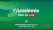 L'Académie part en LIVE : progresser au petit jeu (replay)
