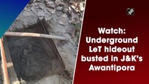 Watch: Underground LeT hideout busted in J&K’s Awantipora