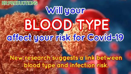 Will your blood type affect your risk for Covid-19