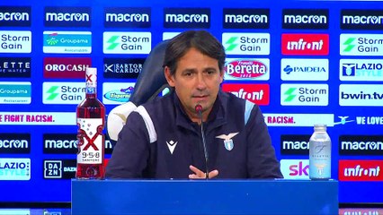 CONFERENZA STAMPA SIMONE INZAGHI PRE SAMPDORIA- LAZIO