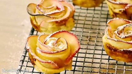 Apple, Rose ,Pastry, Dessert