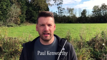 Paul Kenworthy,  of Turbary wants to turn former nursery site into a recreation area