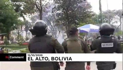 Rivals groups fight over mayoral office ahead of Bolivian election