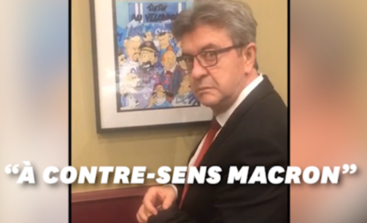 Contre le couvre-feu, Mélenchon reprend "En bande organisée"