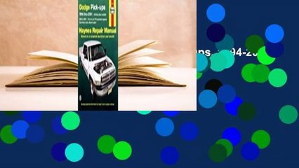 Full E-book  Dodge Full-Size Pickups, 1994-2001 Complete