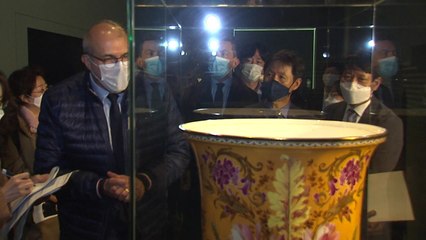 주한 프랑스 대사, 직지 반환 여부 질문에 즉답 피해 / YTN