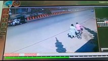 साइकिल चोरी कर भाग रहे चोर की लाइव पिटाई का वीडियो वायरल