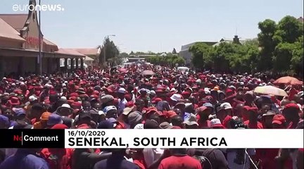 Tensions rise in South Africa over farm killing