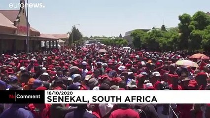 Tensions rise in South Africa over farm killing