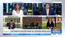 Detenido exsecretario de Defensa mexicano
