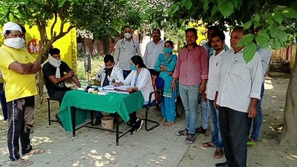 कांधला: स्वास्थ्य विभाग की टीम ने किया फिट हेल्थ वर्कर अभियान का आयोजन