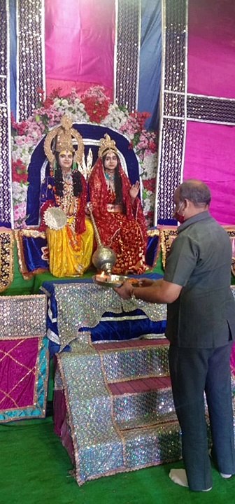 कांधला: कैराना मार्ग पर रामलीला मंचन का हुआ शुभारंभ