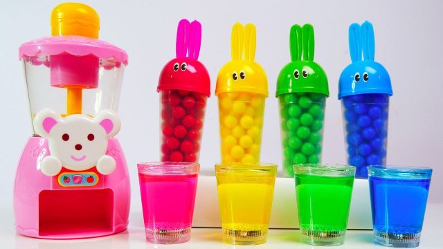 Learn Colors Bunny Mold and Blender Pj Masks Toys Nursery Rhymes for Kids Children