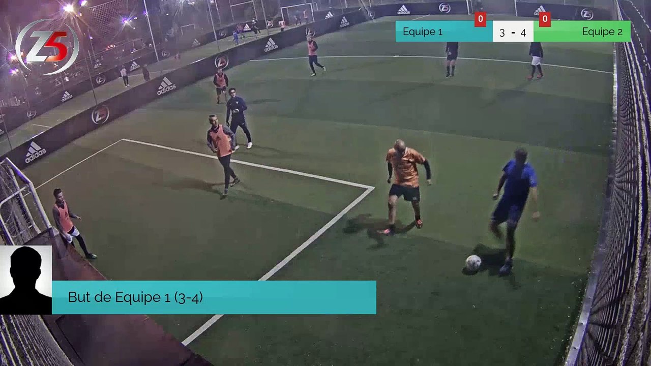 But de Equipe 1 (3-4)