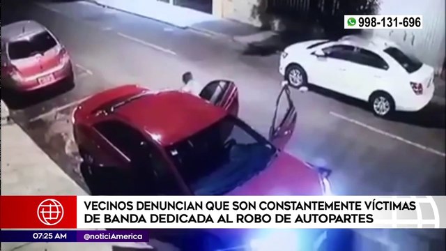Vecinos denuncian constantes robos de autopartes en SJM | Primera Edición (HOY)