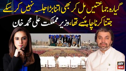 I pray that the PDM Jalsa ends well: Ali Muhammad Khan