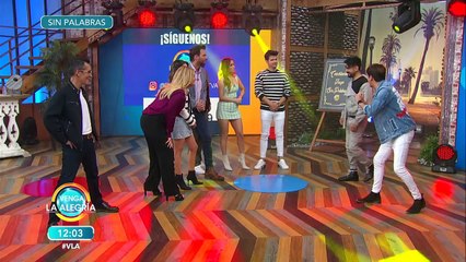 ¡El triunfo de este equipo en el Sin Palabras llegó con baile incluido! | Venga La Alegría