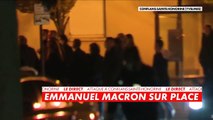 Attaque d'un professeur décapité à Conflans-Saint-Honorine   : Emmanuel Macron est arrivé sur place