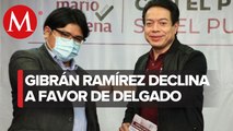 Gibrán Ramírez respalda a Mario Delgado en contienda por Morena