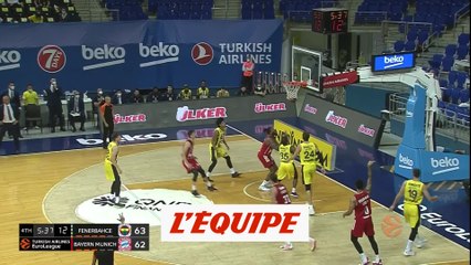 Le Bayern s'impose à Fenerbahçe - Basket - Euroligue - 4e j.
