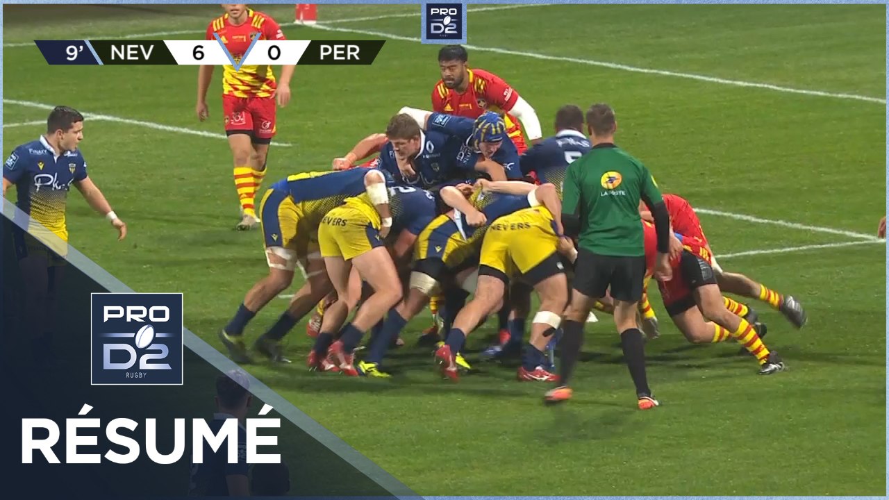PRO D2 - Résumé USON Nevers-USA Perpignan: 22-25 - J6 - Saison 2020/2021