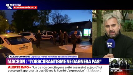 Professeur décapité: Alexis Corbière propose une journée de deuil national