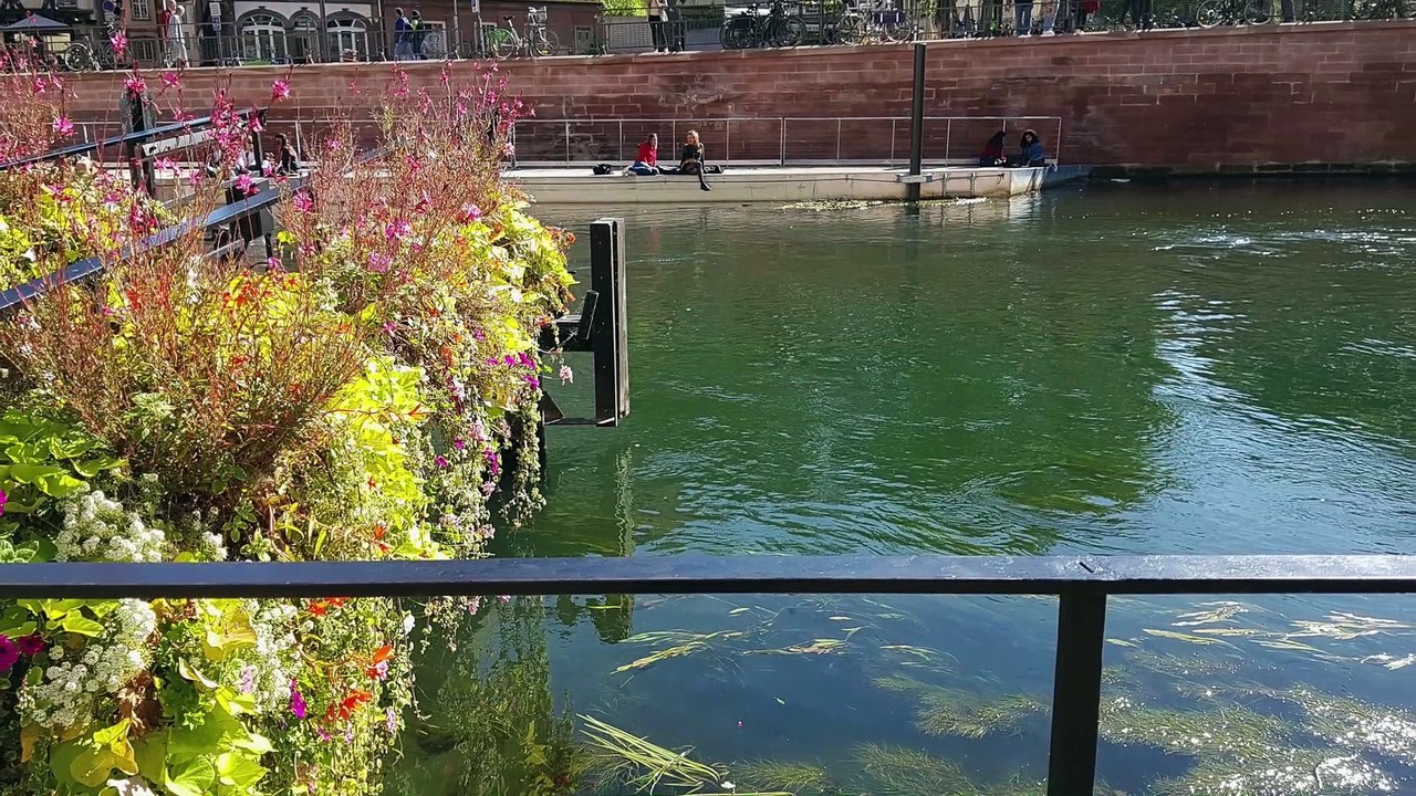 Straßburg Entlang des Kanals