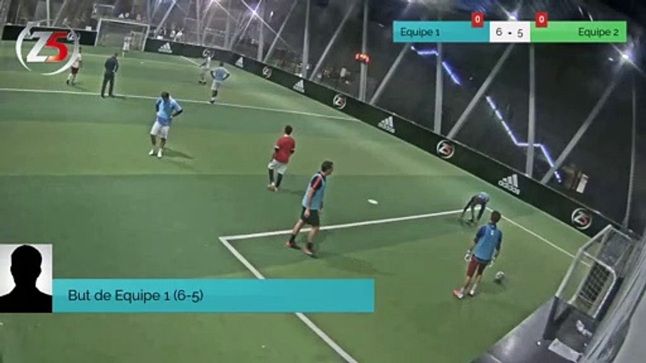 But de Equipe 1 (6-5)