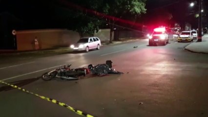 Motociclista morre em grave acidente na Rua Erechim