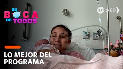 En Boca de Todos: Samahara Lobatón presentó a Xianna, su primera hija
