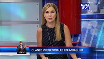 Así fue el retorno a clases presenciales de 12 unidades educativas de Imbabura con las respectivas medidas de bioseguridad