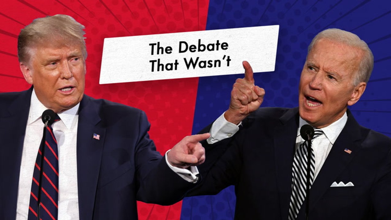 We combined Trump and Biden's separate town halls so you can watch an actual debate between the presidential candidates