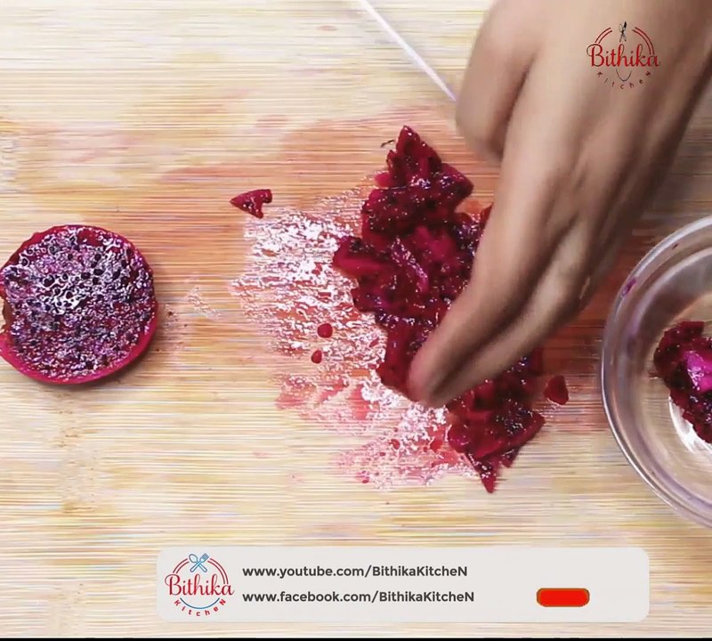 Dragon Fruit Cheese Cake