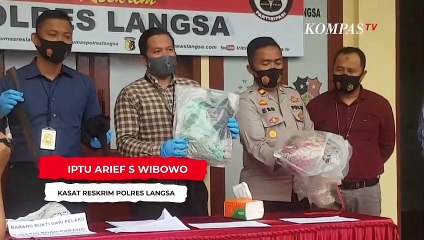 Barang Bukti Pembacokan Bocah 9 Tahun yang Lawan Pemerkosa Ibunya