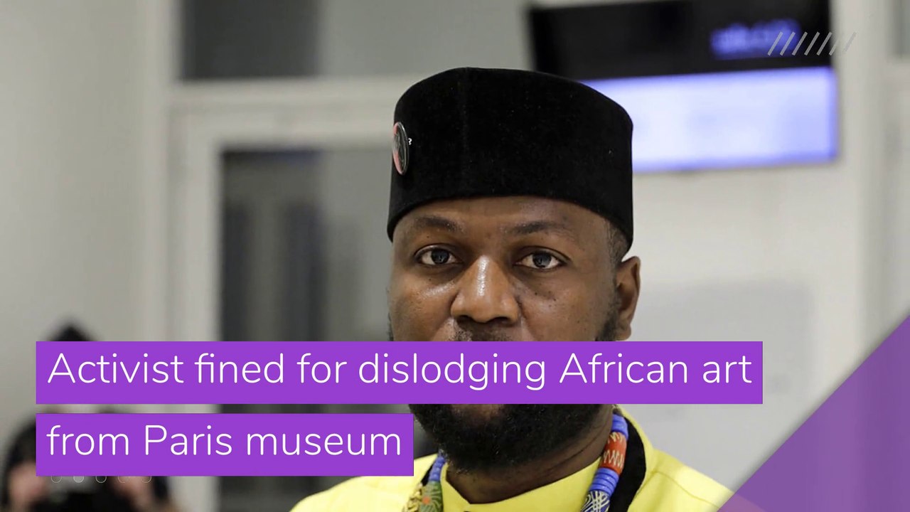 Activist fined for dislodging African art from Paris museum , and other top stories in entertainment from October 17, 2020.