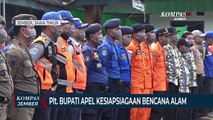 Apel Kesiapsiagaan Bencana Alam, Ratusan Petugas dan Relawan Disiagakan