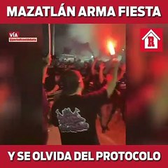 Aficionados de Mazatlán FC rompen protocolos de sanidad