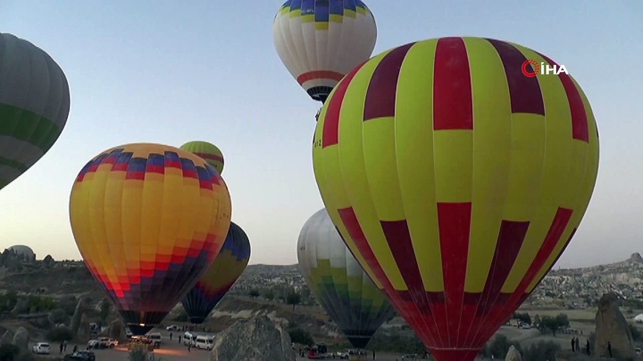 Yerli ve milli balonlar Kapadokya semalarında