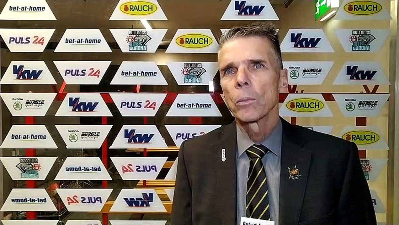 7.Runde: Dave Cameron (VIC) im Statement nach dem Spiel