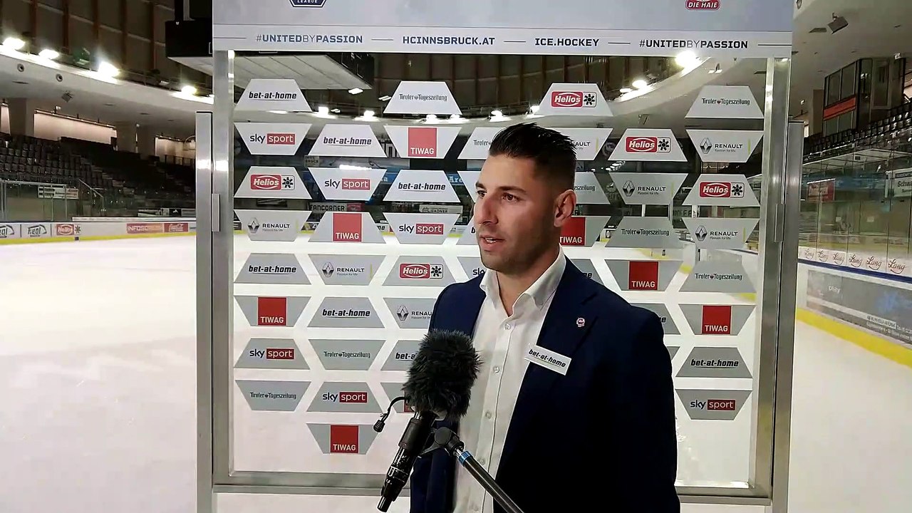 7.Runde: Florian Pedevilla (HCI) nach dem Spiel gegen Salzburg