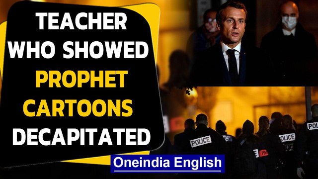 France: teacher beheaded for showing Prophet cartoons | Oneindia News