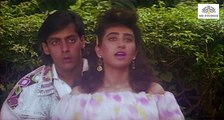 Romantic Comedy Scene | Nishchaiy (1992) | Salman Khan | Karishma Kapoor | Blockbuster Movie Nishchaiy