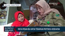 Ibu Lurah di Malang Tak Bosan Ingatkan Protokol Kesehatan