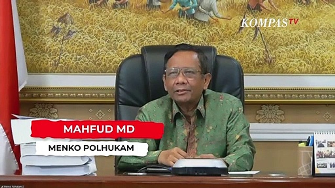 Mahfud MD Tanggapi Perubahan Halaman Draf Final Omnibus Law