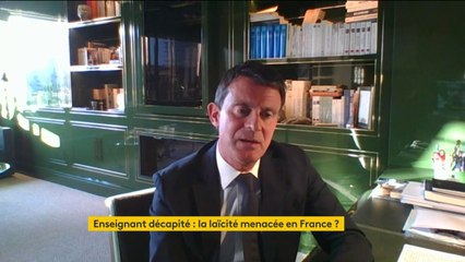 Manuel Valls était invité sur franceinfo 8h30 samedi 17 octobre