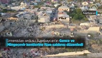 Ermenistan ordusu Azerbaycan'ın Gence ve Mingeçevir kentlerine füze saldırısı düzenledi